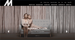 Desktop Screenshot of malthousetheatre.com.au